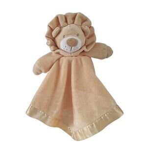 Plush Lion Baby Lovey Lovie Security Blanket Sanford Equip 18" x 18" Unisex